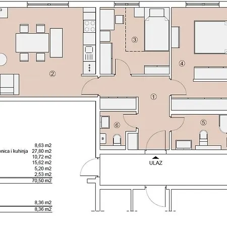 Appartement Delta