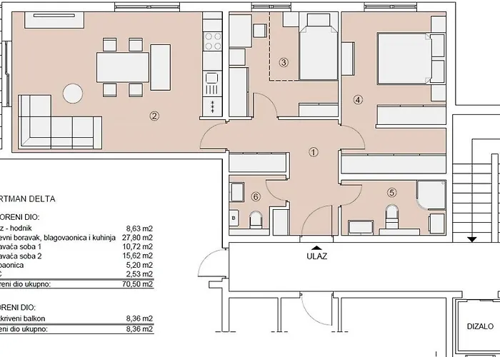 Διαμέρισμα Delta